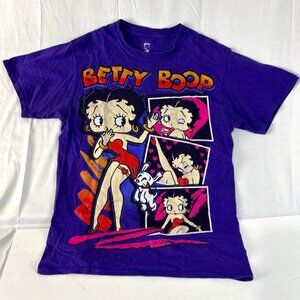 Betty Boop & Pudgy Puppy Love Polaroid Photoshoot Tee S